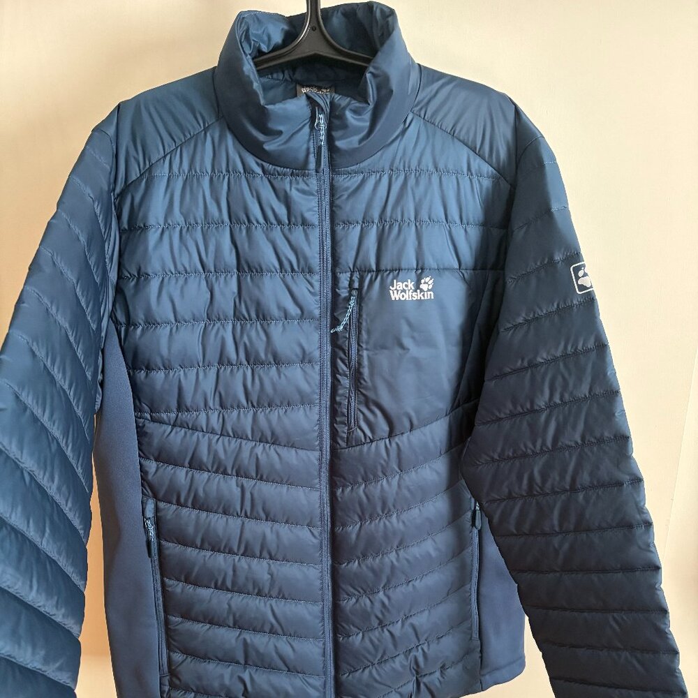 Jack Wolfskin Pilvi Down Jacket  Size: Mens XXL  Color: Nature Blue